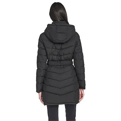 Women's Andrew Marc Marc New York Belted Puffer Coat