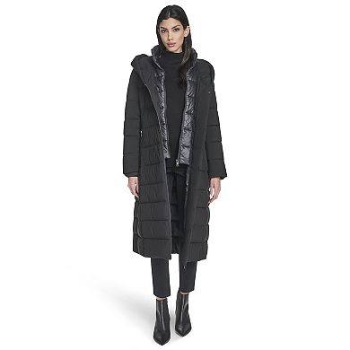 Women's Andrew Marc Maxi Puffer Coat