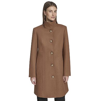 Women's Andrew Marc Marc New York Button-Up Long Coat
