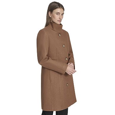 Women's Andrew Marc Marc New York Button-Up Long Coat