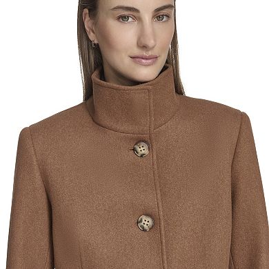 Women's Andrew Marc Marc New York Button-Up Long Coat