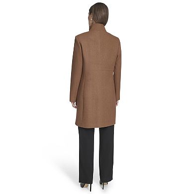 Women's Andrew Marc Marc New York Button-Up Long Coat