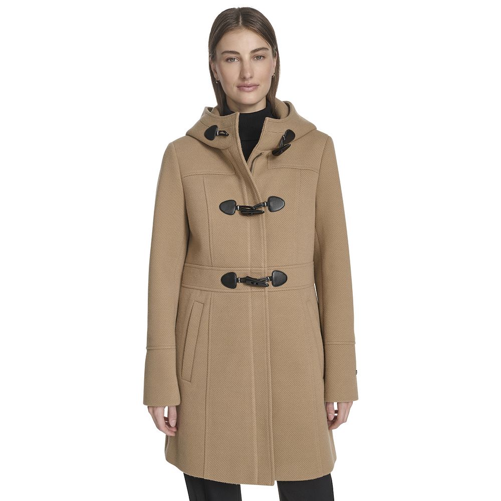 Women's Andrew Marc Marc New York Faux Wool Toggle Coat