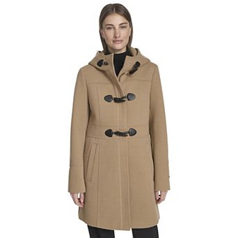 Women's Andrew Marc Marc New York Faux Wool Toggle Coat