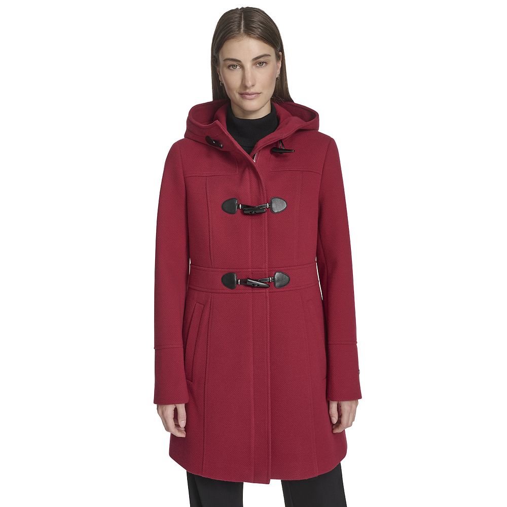 Women's Andrew Marc Marc New York Faux Wool Toggle Coat