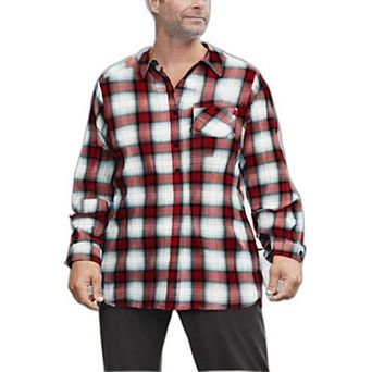 KingSize Men's Big & Tall Stretch Flannel Shirt
