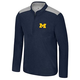 Men's Michigan Wolverines 1/2 Zip Windshirt