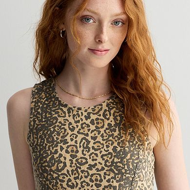 Juniors' Tinseltown Patch Pocket Shift Dress