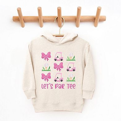 The Juniper Shop Let's Par Tee Coquette Toddler Hoodie