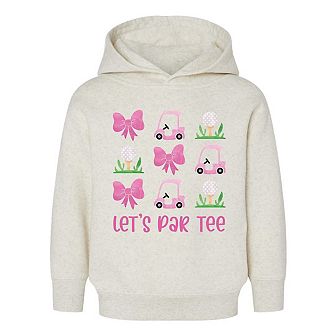 The Juniper Shop Let's Par Tee Coquette Toddler Hoodie