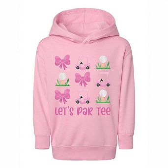 The Juniper Shop Let's Par Tee Coquette Toddler Hoodie
