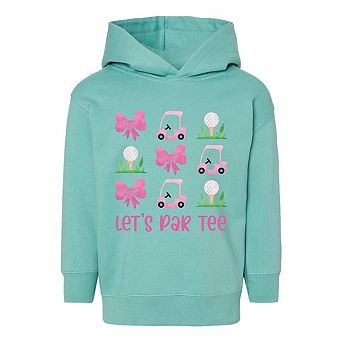 The Juniper Shop Let's Par Tee Coquette Toddler Hoodie