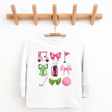 Golf Icons Coquette - Kids Youth Long Sleeve Tee