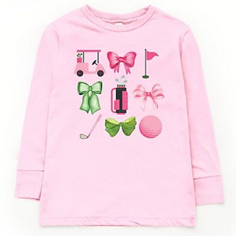 Golf Icons Coquette - Kids Youth Long Sleeve Tee