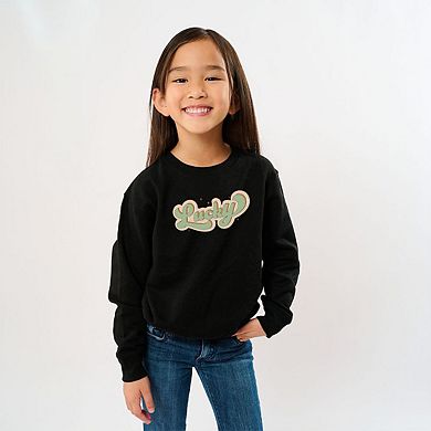 Lucky Retro Stars Toddler Graphic Sweatshirt