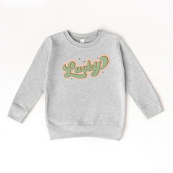 Lucky Retro Stars Toddler Graphic Sweatshirt