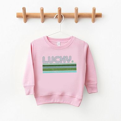 Retro Lucky Stripes Youth Ultra-Soft Graphic Sweatshirt