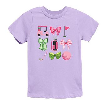 Golf Icons Coquette Youth Short Sleeve Graphic Tee