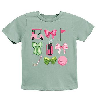 Golf Icons Coquette Youth Short Sleeve Graphic Tee