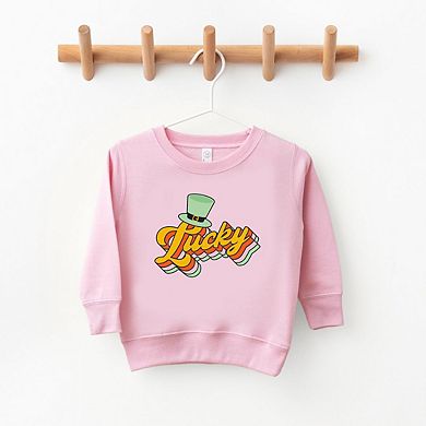 Retro Lucky Hat Youth Ultra-Soft Graphic Sweatshirt