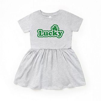 Lucky Bold Toddler Girl Dress
