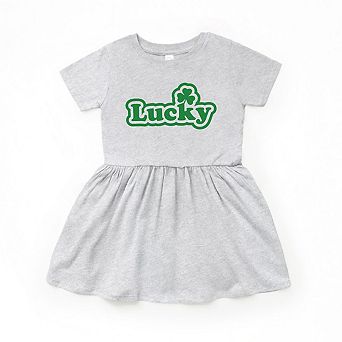 Lucky Bold Toddler Girl Dress