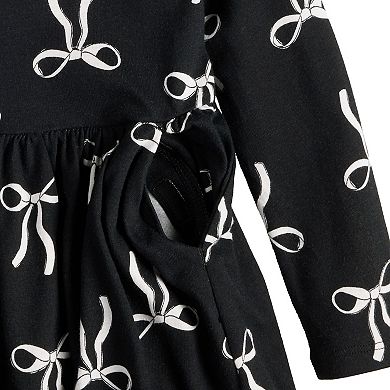 Toddler & Girls 4-12 Jumping Beans® Physical Adaptive Core Long Sleeve Dress