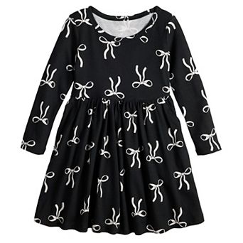 Toddler & Girls 4-12 Jumping Beans® Physical Adaptive Core Long Sleeve Dress