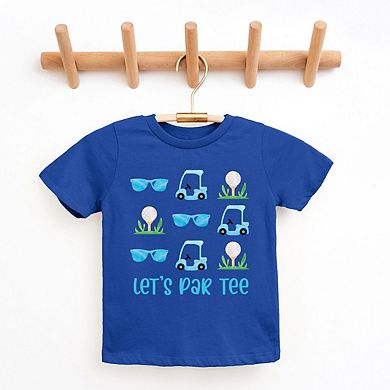 The Juniper Shop Let's Par Tee Sunglasses Toddler Short Sleeve Tee