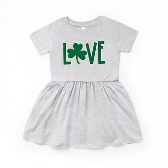 Love Clover Toddler Girl Dress