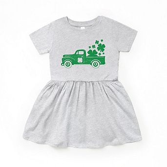 Shamrock Truck Toddler Girl Dress