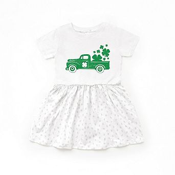 Shamrock Truck Toddler Girl Dress
