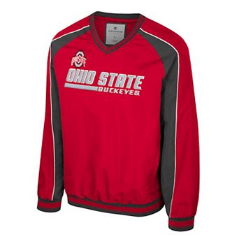 Men's Ohio State Buckeyes Pullover Coach Jacket