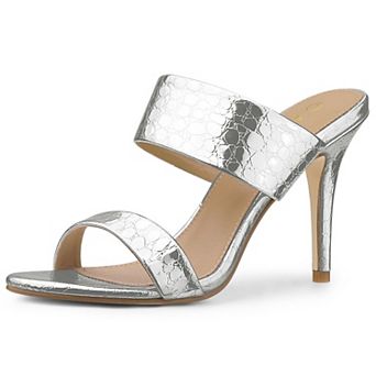 Women's Open Toe Stiletto Heel Slide Heels Sandals