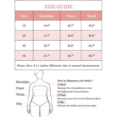 Women's Plus Size V Neck 3/4 Sleeve Button Decor Pleated Dressy Casual Blouses