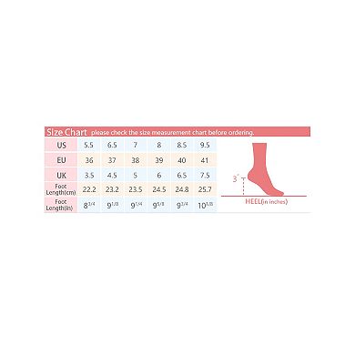 Women's Opened Toe Block Heeled Slide Sandals