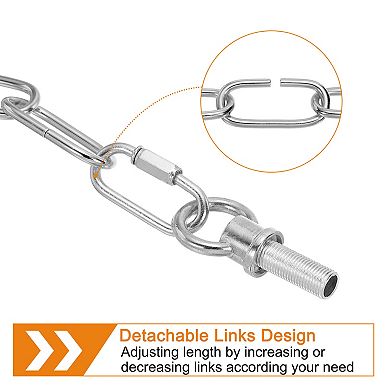 Lighting Chain for Hanging Lamp, Chandelier Chain Light Fixture Chain for Pendant Light