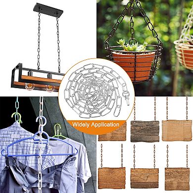 Lighting Chain for Hanging Lamp, Chandelier Chain Light Fixture Chain for Pendant Light