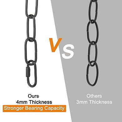 Lighting Chain for Hanging Lamp, Chandelier Chain Light Fixture Chain for Pendant Light