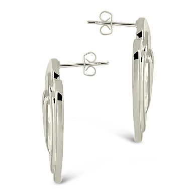 MC Collective Heart Statement Stud Earrings