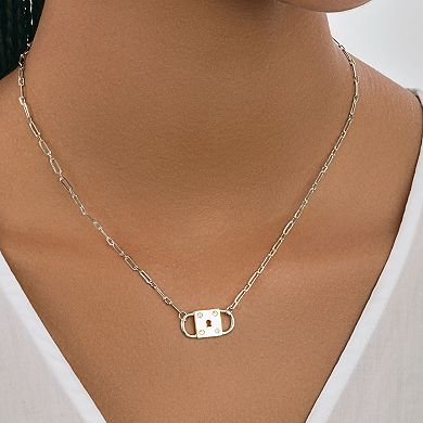 MC Collective Double Padlock Pendant