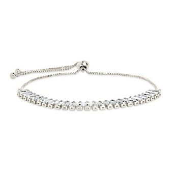MC Collective Cubic Zirconia Bolo Bracelet