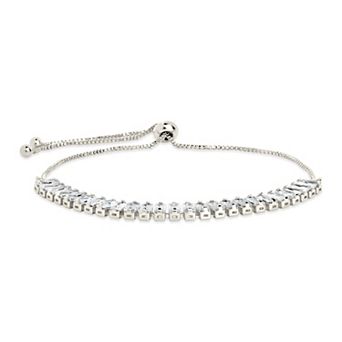 MC Collective Cubic Zirconia Bolo Bracelet