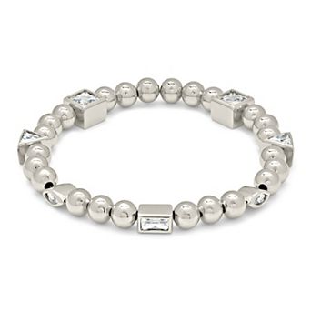 MC Collective Cubic Zirconia Beaded Bracelet
