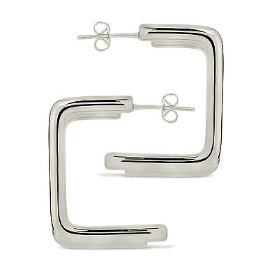 MC Collective Geometric Hoop Earrings
