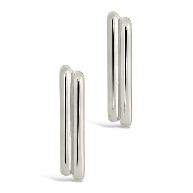 MC Collective Geometric Hoop Earrings