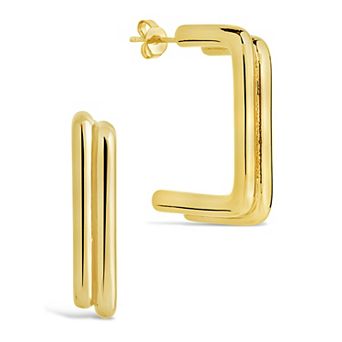 MC Collective Geometric Hoop Earrings