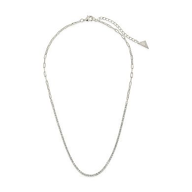 MC Collective Chain & Cubic Zirconia Tennis Necklace