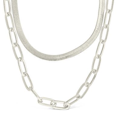 MC Collective Layered Chain Necklace
