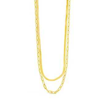 MC Collective Layered Chain Necklace